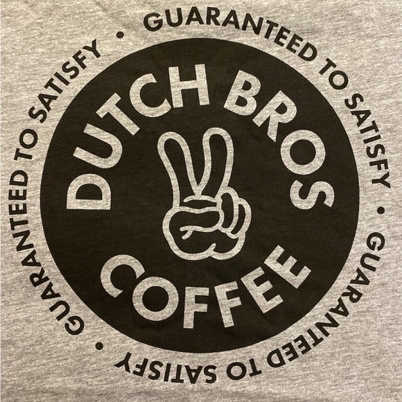 NWT Dutch Bros Muscle T-Shirt - Picture 1 of 6